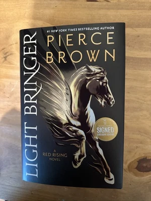 Light Bringer by Pierce Brown (2023, Hardcover) Signed True First Edition Foto 1 de 4