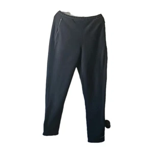 REI Fleece Sweatpants Mens L Black Lightweight Outdoor Hiking Comfort Warm - Picture 1 of 6