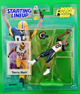 2000-01 NFL Starting Lineup Torry Holt St. Louis Rams Figure NIB - Picture 1 of 4