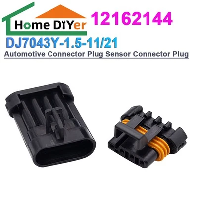 4 Pin DJ7043Y-1.5-11/21 Automotive Connector Plug Sensor Connector Plug 12162144 - Image 1 of 4