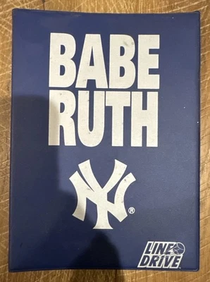 1991 Line Drive Babe Ruth #1-20 Complete Set In Binder - Image 1 of 4