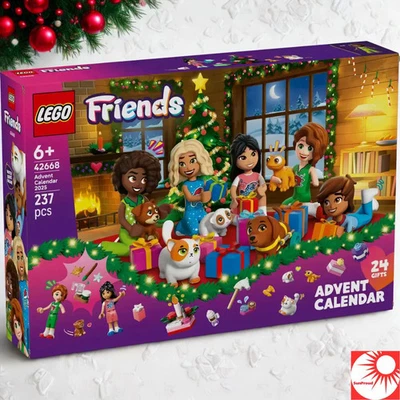 LEGO Friends Advent Calendar 2025 LEGO Christmas Limited Mini Doll & Accessories - Image 1 of 3