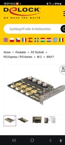 PCI Express Karte von Delock - Bild 1 von 7