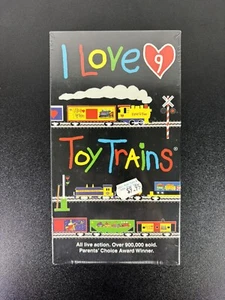 SEALED: I Love Toy Trains VHS #9 - Locomotive Railroad video Tape - Picture 1 of 6