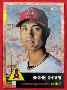 2022 Topps Chrome Platinum Anniversary SHOHEI OHTANI /75 Rose Gold Refractor