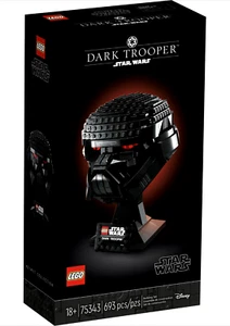 LEGO Star Wars Dark Trooper Helmet 75343 -Ships Next Day! - Picture 1 of 5
