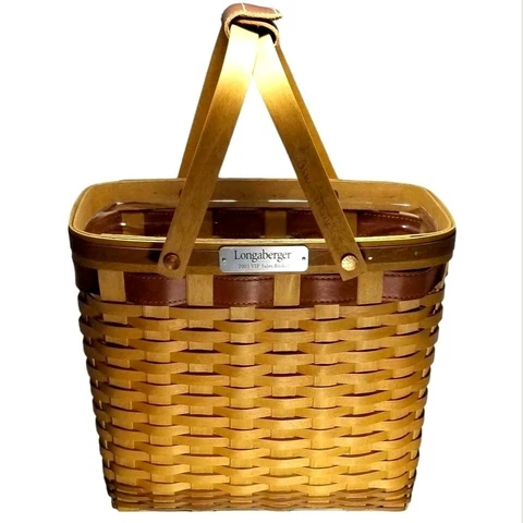 RARE Longaberger 2003 VIP Sales Incentive Basket Combo signedby Tami Longaberger Cover