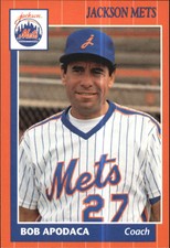 1990 Jackson Mets Grand Slam #4 Bob Apodaca CO