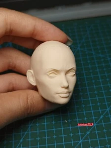 1:12 Female Swordsman Girl Bald Head Sculpt For 6" Action Figure Body Toy Gift - Picture 1 of 6