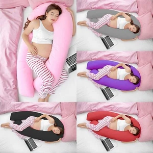 9ft / 12ft Comfort U Pillow & Case - Full Total Body Pregnancy Maternity Support - Picture 1 of 11