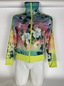 Adidas Originals Brazilian Farm Firebird Floralina Women Jacket F78107 Size S - Picture 1 of 11