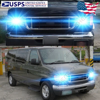 For Ford Econoline E150-E450 1995-2007 - 9007 LED Headlight Bulbs Hi-Low Beam GL - Image 1 of 4