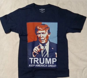 2020 Trump Keep America tolles T-Shirt 100 % Baumwolle neu Damen Small  - Bild 1 von 6