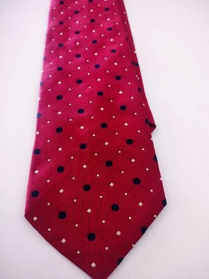 L'Atelier Men's 100% Italian Silk Neck Tie 60" Long 3.75" Wide - Image 1 of 3