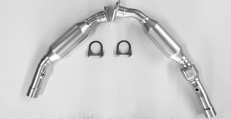 Fits: 2008 To 2010 Chrysler 300 2.7L & 3.5L RWD Left & Right Side Cat converter Foto 1 de 1