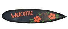 Surfboard 100cm Welcome Benvenuti lettino surf come decorazione per appendere Stile Hawaii