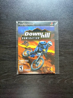 Downhill Domination (PlayStation 2 PS2) Demo Disc Brand New Factory Sealed - Image 1 of 4