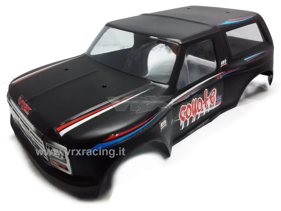 RH187 Carrozzeria off-road 1/10 Coyote Short Course Truck completa di adesivi VR - Immagine 1 di 1