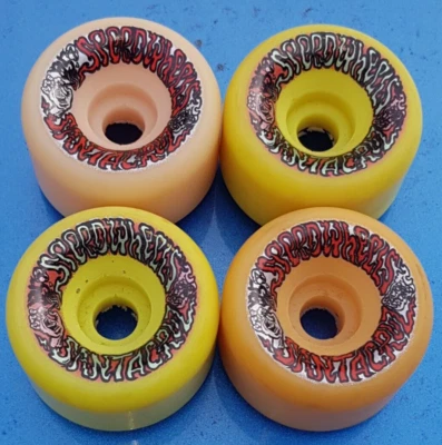 SANTA CRUZ Slime Balls Skateboard Wheels 60mm 95a - 1989 Speedwheels - image 1 of 4