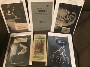 Lot of vintage GE General Electric and Westinghouse pamphlets booklets books - Picture 1 of 1
