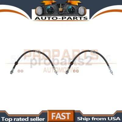Manguera hidráulica delantera de freno Sunsong para Mazda MPV 2,5 L 2000-2001 2x Foto 1 de 4