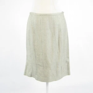 Gonna a tubino grigio erica piqué 100% seta eccetera 6 - Foto 1 di 8