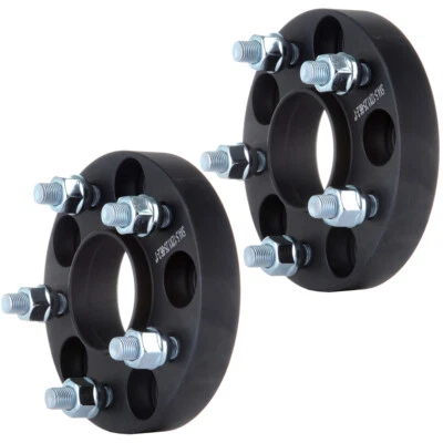 2pcs 5x4.5 1" Hub Centric Wheel Spacers For Infiniti G37 For Nissan 370Z Altima - Image 1 of 4