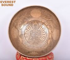 10" Buddhist Prayer Bowl-Tibetan singing bowl-handmade chakra bowl-healing bowls