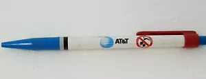 Pen A&T Call Julie Call Before You Dig Red White Blue Field Tech Used Vintage - Picture 1 of 7