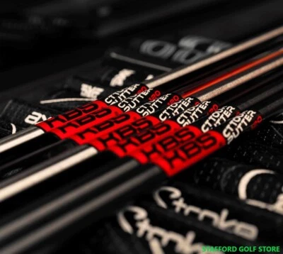 Nuevos ejes de putter KBS CT Tour .355 cónicos/.370 punta paralela cromada/negro mate Foto 1 de 4