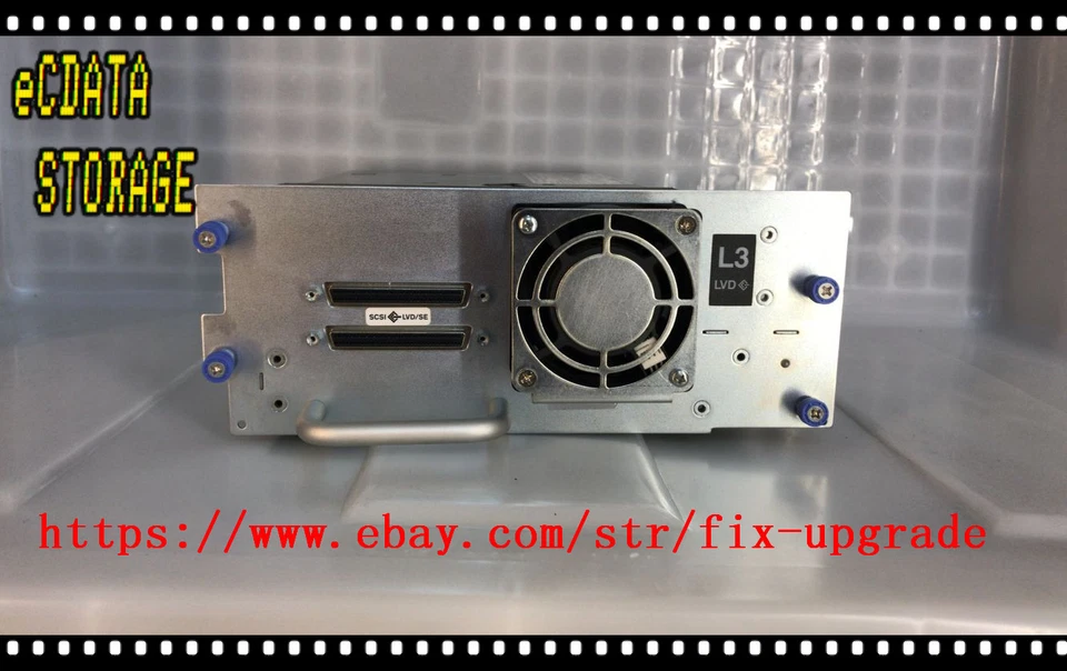 DELL LTO3 0F865T 45E2388 23R4693 POWERVAULT TL2000/4000 SCSI LVD TAPE DRIVE  - Image 1 of 2