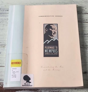 Pilgrimage to Memphis, April 3-5 1998 Commemorative Journal, Martin Luther King - Imagen 1 de 3