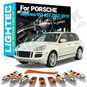 Premium Porsche Cayenne 955 957 CanBus 18pc Interior LED Upgrade Light Kit White - Picture 1 of 9