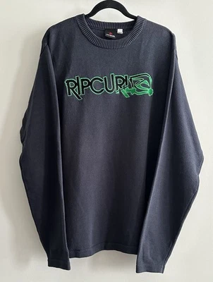 Suéter tejido Ripcurl talla grande vintage manga larga Foto 1 de 4