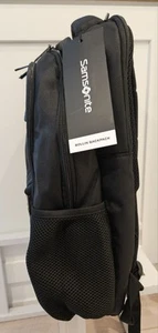 NUEVA MOCHILA DE VIAJE DE NEGOCIOS SAMSONITE BOLLIN NEGRA HECHA EN CAMBOYA - Imagen 1 de 8