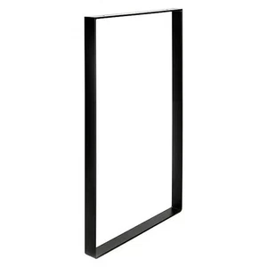 Rei Möbelfuß Strong L x B x H: 4 x 38,5 x 71 cm, Traglast: 250 kg, Stahl, Schwar - Bild 1 von 6