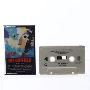 The Outfield Play Deep Cassette Tape 1985 - Picture 1 of 2
