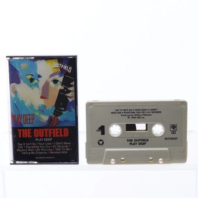 The Outfield Play Deep Cassette Tape 1985 - Image 1 of 2