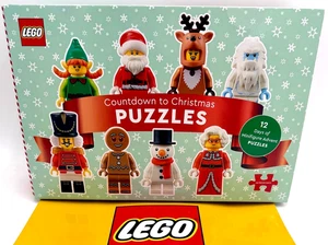 LEGO Countdown to Christmas Puzzles : 12 Days of Minifigure Advent Puzzles - Picture 1 of 2