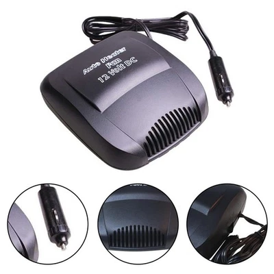 12V Car Heating Cooling Fan with Demister for Clear Windshield Driving - Image 1 of 4