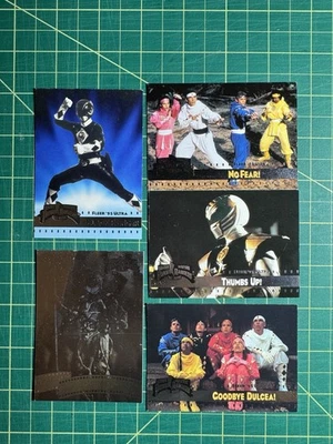 MMPR, trading cards, Power Rangers Movie 1995, Lord zed hologram, Lot 5 - Image 1 of 4