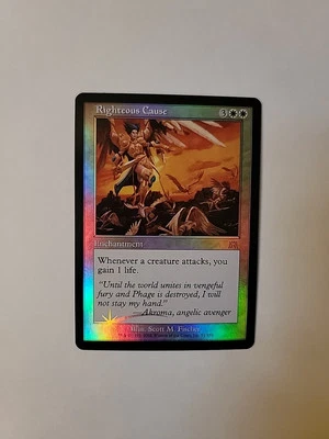 Magic The Gathering Onslaught Set Foil Righteous Cause NM-MT OC3252 - Image 1 of 2