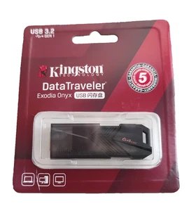 Kingston Data Traveler Exodia Onyx - USB 3.2 Flash Memory Drive - Picture 1 of 4