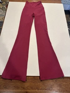 Women’s Lululemon Align™ High-Rise Mini-Flare Pant Pomegranate Size 0 New - Picture 1 of 4