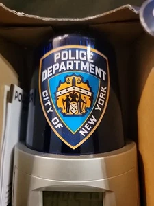 NYPD Limited Edition Vintage New York Police Siren Alarm / Clock (New) - Picture 1 of 12