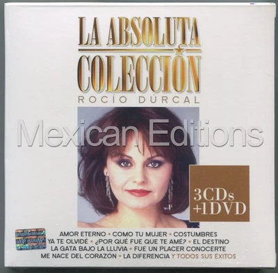 Rocio Durcal La Absoluta Coleccion Mexican Edition 3CD+DVD - Image 1 of 2