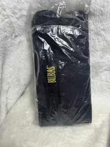 New Bill Blass Large Tote Bag black with Yellow handles Zip - Picture 1 of 4