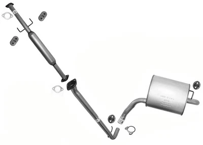 Sistema de escape silenciador tubo resonador para Hyundai Sonata 09-10 2,4 L emisiones ULEV Foto 1 de 4