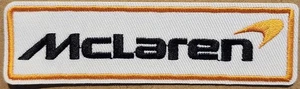 McLaren Racing Limited embroidered Iron on patch British motor racing team - Picture 1 of 1