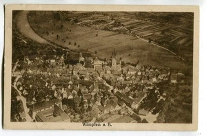AK Wimpfen,Luftaufnahme 1925 - Bild 1 von 2